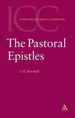 Pastoral Epistles by I.Howard Marshall image