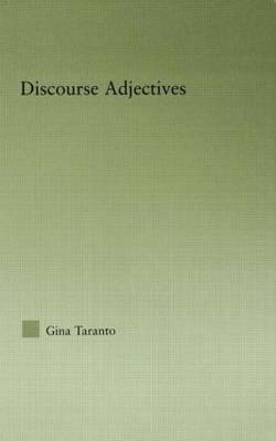 Discourse Adjectives by Gina Taranto image