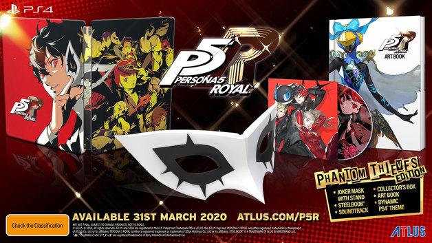 Persona 5 Royal Phantom Thieves Edition on PS4