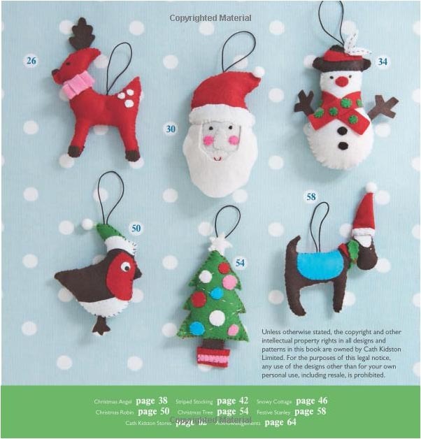 Cath Kidston: Make-Your-Own Christmas Decorations by Cath Kidston