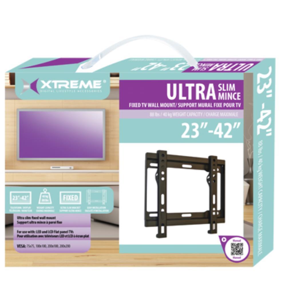 Xtreme: 23-42 Inch Ultra Slim Fixed TV Bracket image