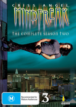 Criss Angel - Mindfreak: The Complete Season 2 (3 Disc Set) on DVD Criss Angel - Mindfreak: The Complete Season 2 (3 Disc Set) on DVD