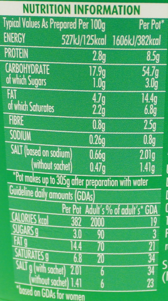 Pot Noodle Chicken & Mushroom (90g) image