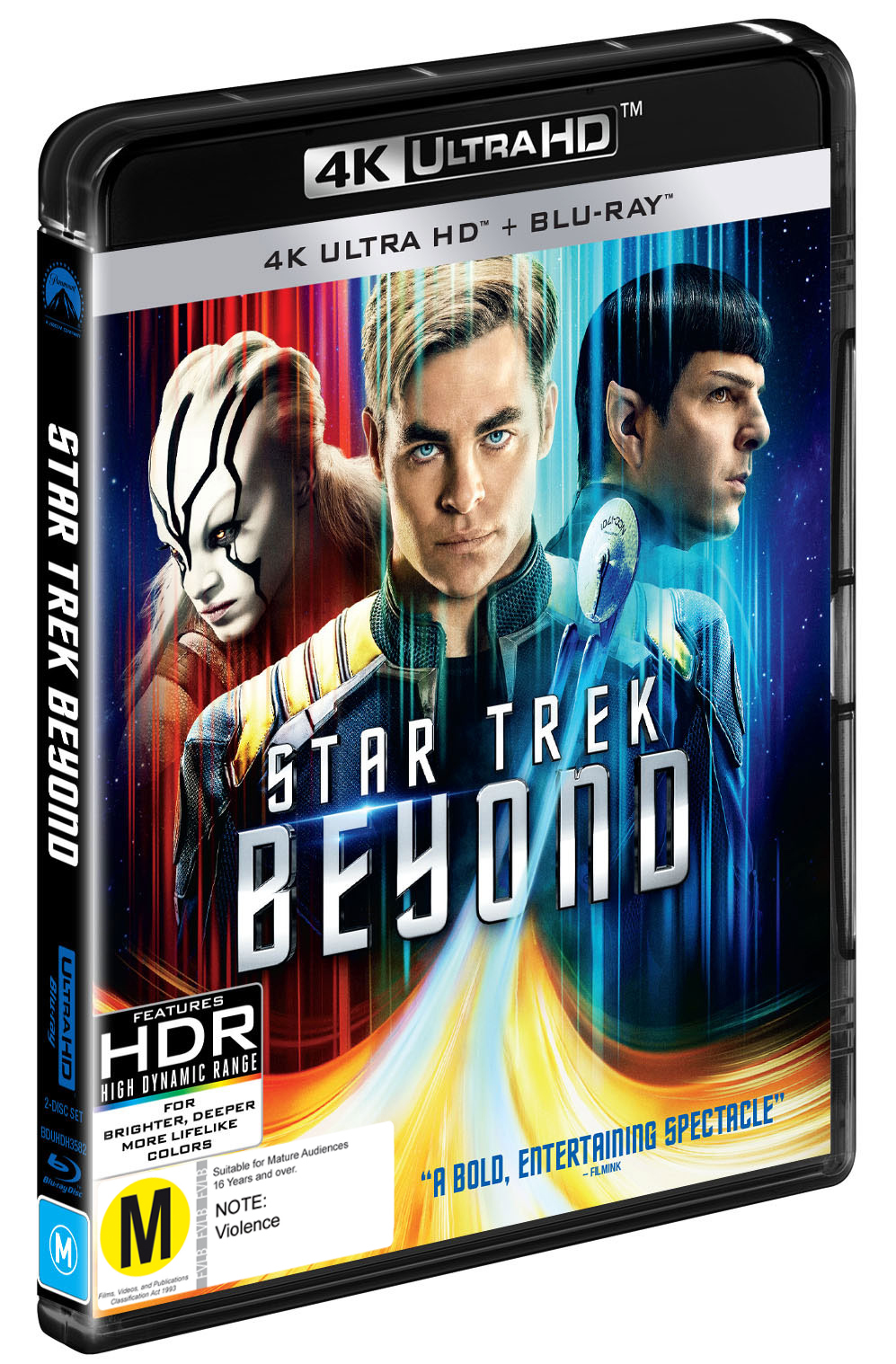 Star Trek Beyond on Blu-ray, UHD Blu-ray image