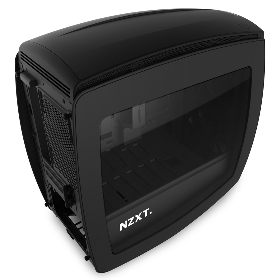 NZXT Manta Mini-ITX Case - Black/Black image