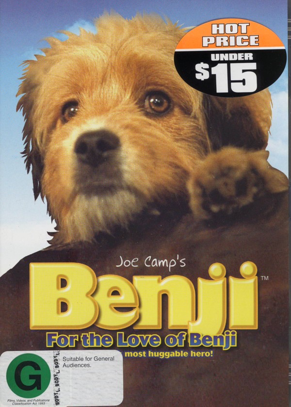 Benji - For The Love Of Benji on DVD image