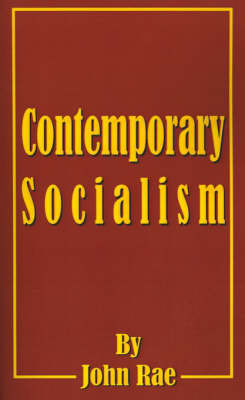 Contemporary Socialism by John Rae image
