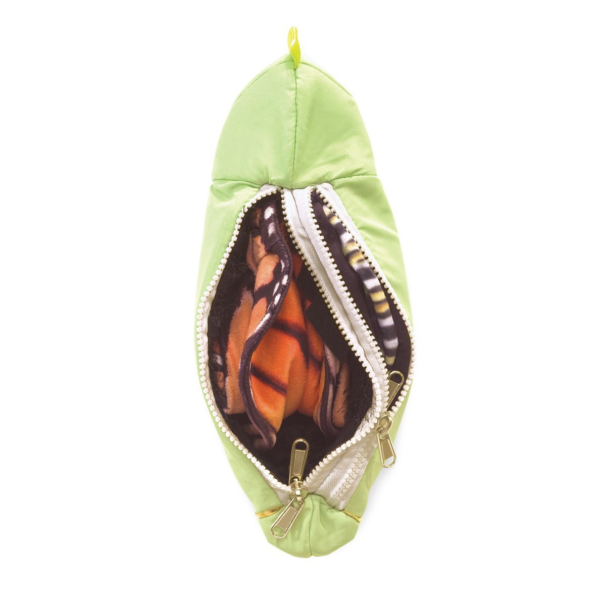 Folkmanis Hand Puppet - Monarch Butterfly Life Cycle image