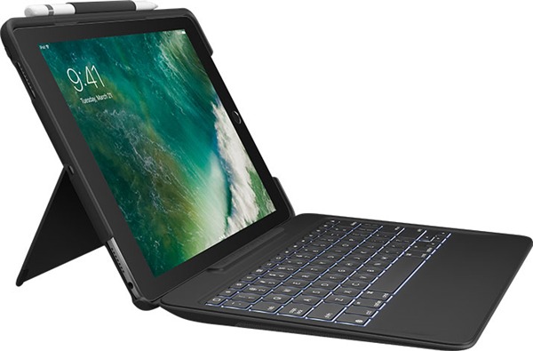 Logitech SLIM COMBO Keyboard Folio for iPad Pro 10.5" - Black image