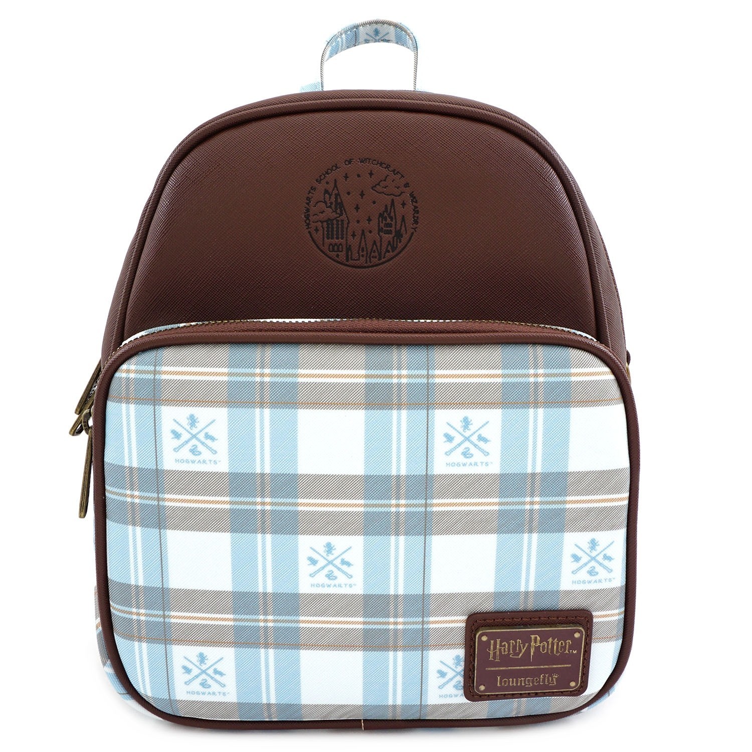 Loungefly: Harry Potter - Blue Check Mini Backpack image