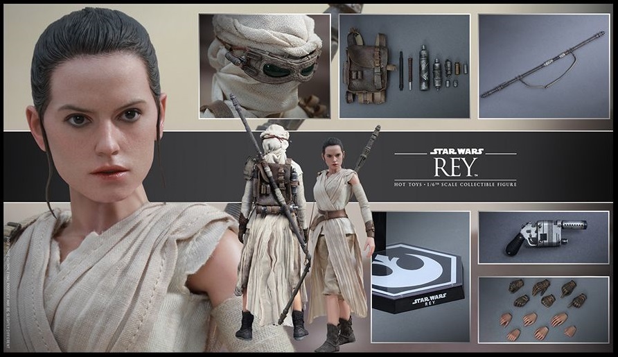 Star Wars: The Force Awakens - 12" Rey (Jakku) Figure image