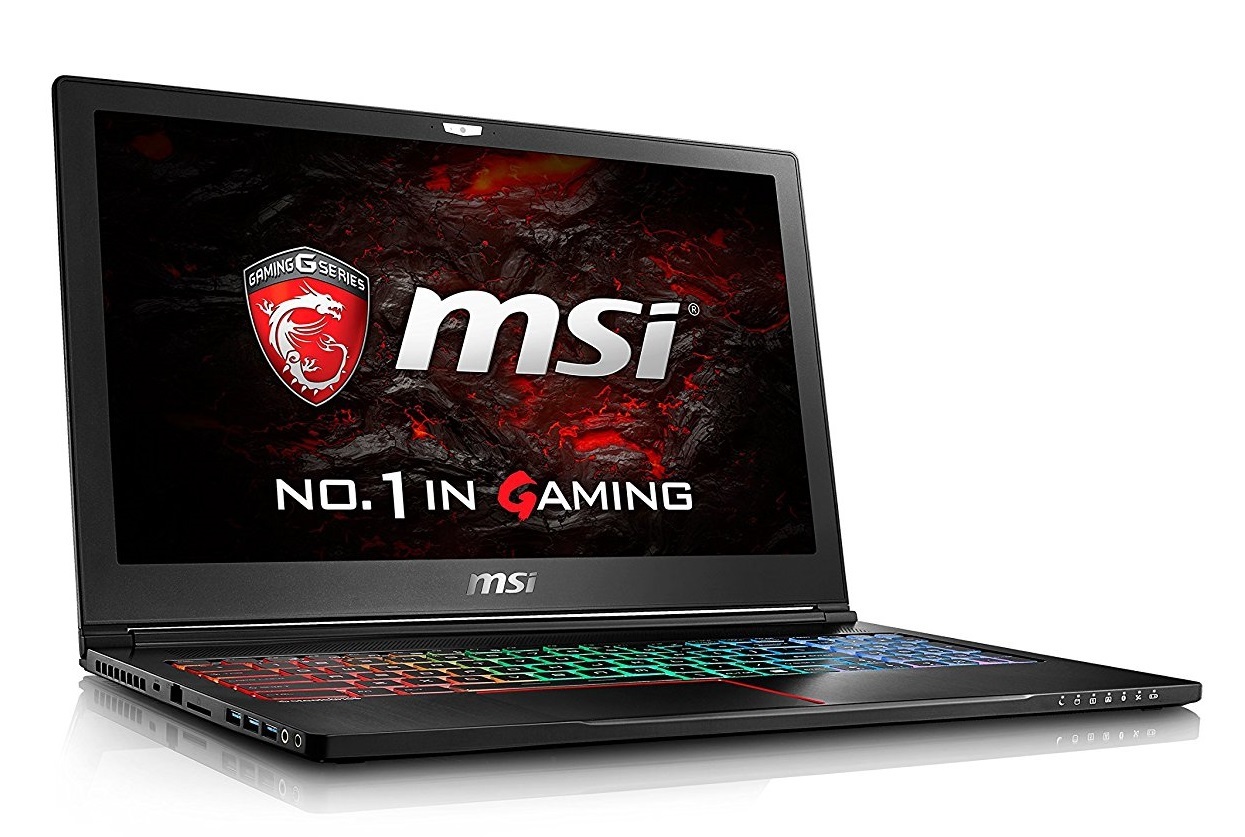 MSI GS63VR 7RF 15.6" 4K Gaming Laptop Intel Core i7-7700HQ, 16GB RAM, GTX 1060 6GB image