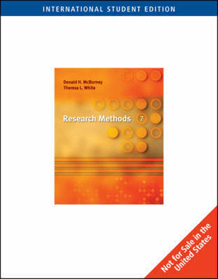 Research Methods by Donald McBurney image