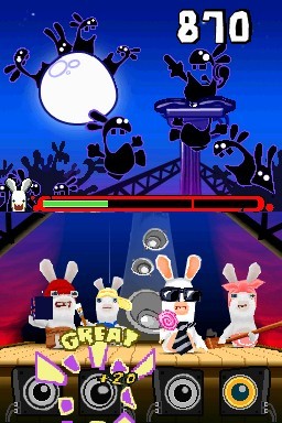 Rayman: Raving Rabbids 2 on DS