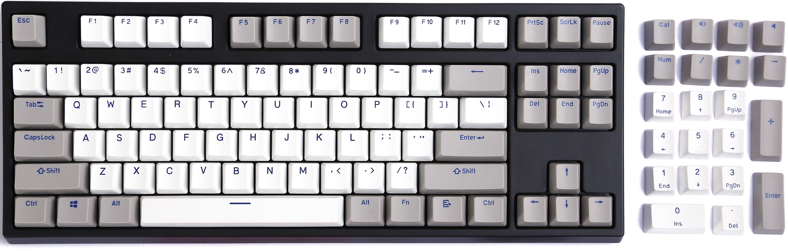 KBParadise Cherry Stem PBT Keycaps Olivette Neo image