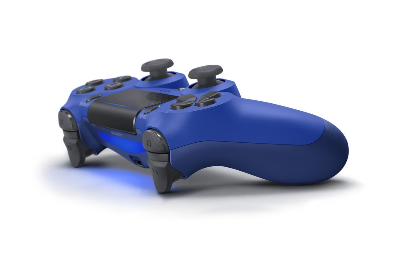 PlayStation 4 DualShock 4 v2 Wireless Controller - Wave Blue on PS4