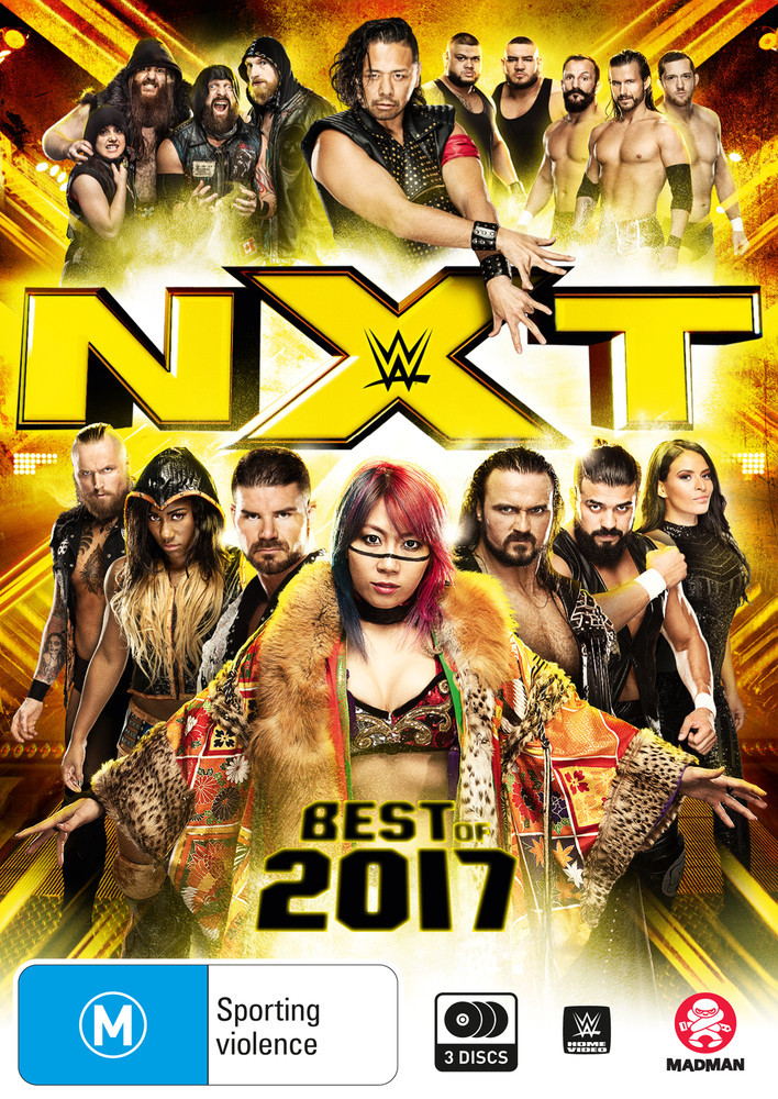 WWE: Best of NXT 2017 on DVD