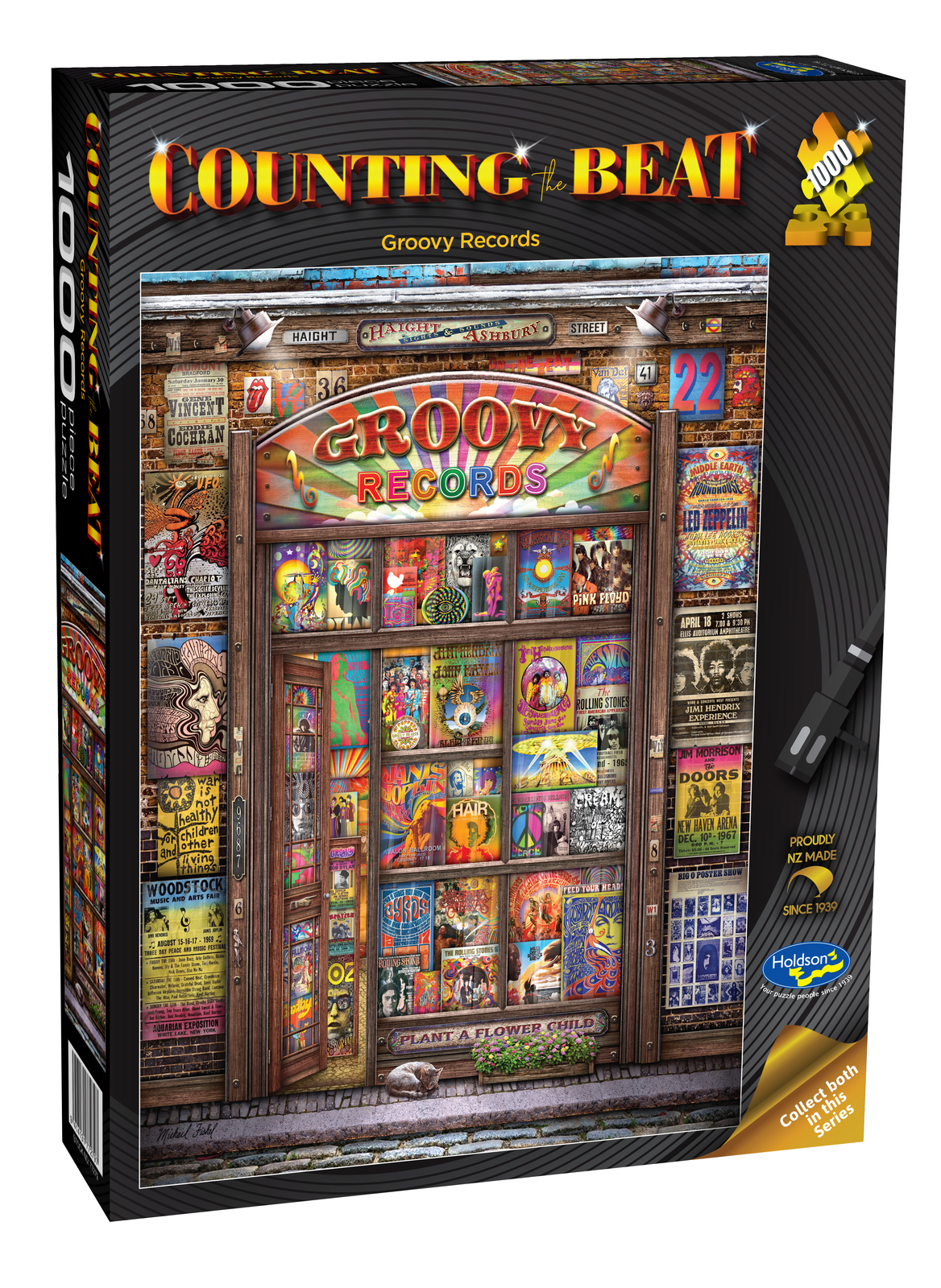 Holdson: 1000 Piece Puzzle - Counting The Beat (Groovy Records) image