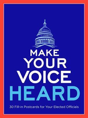 Make Your Voice Heard Postcard Book by Sterling Publishing Company image