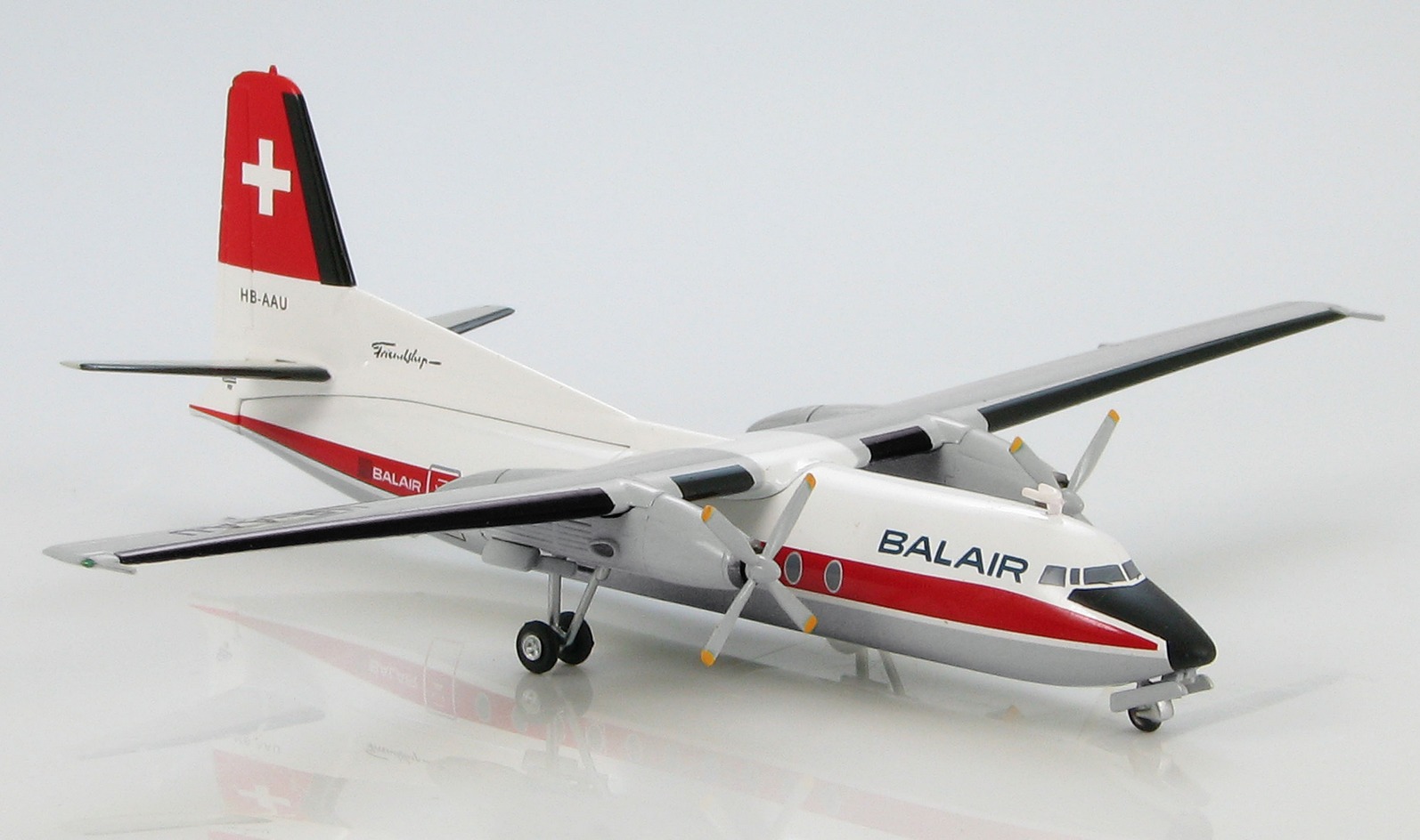 Fokker F-27 Friendship Balair HB-AUU 1/200 Diecast Model image