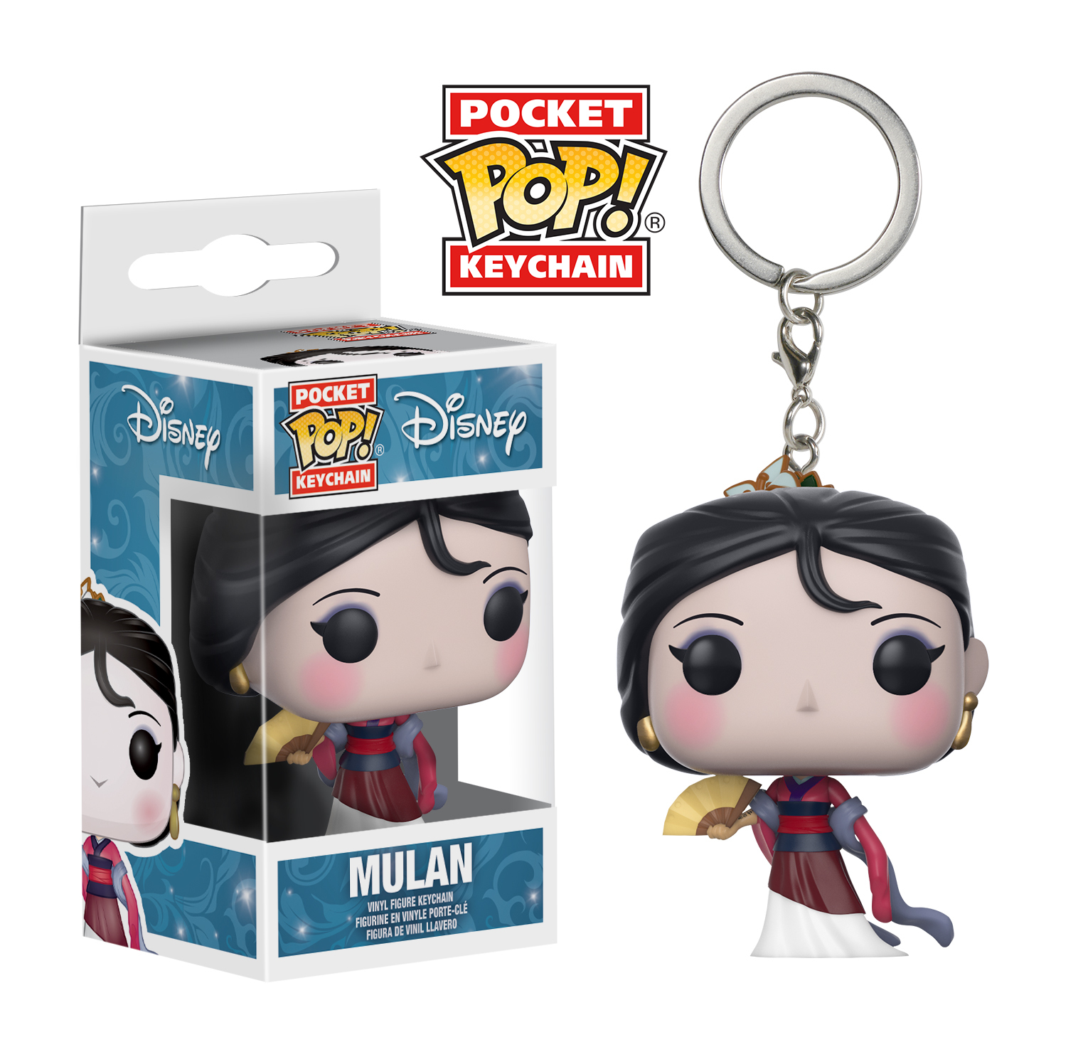 Disney - Mulan Pocket Pop! Keychain