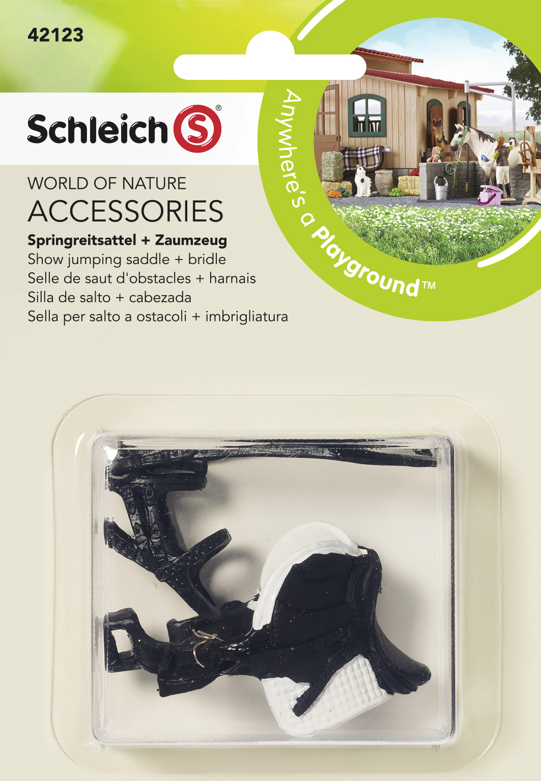 Schleich: Show Jumping Saddle + Bridle