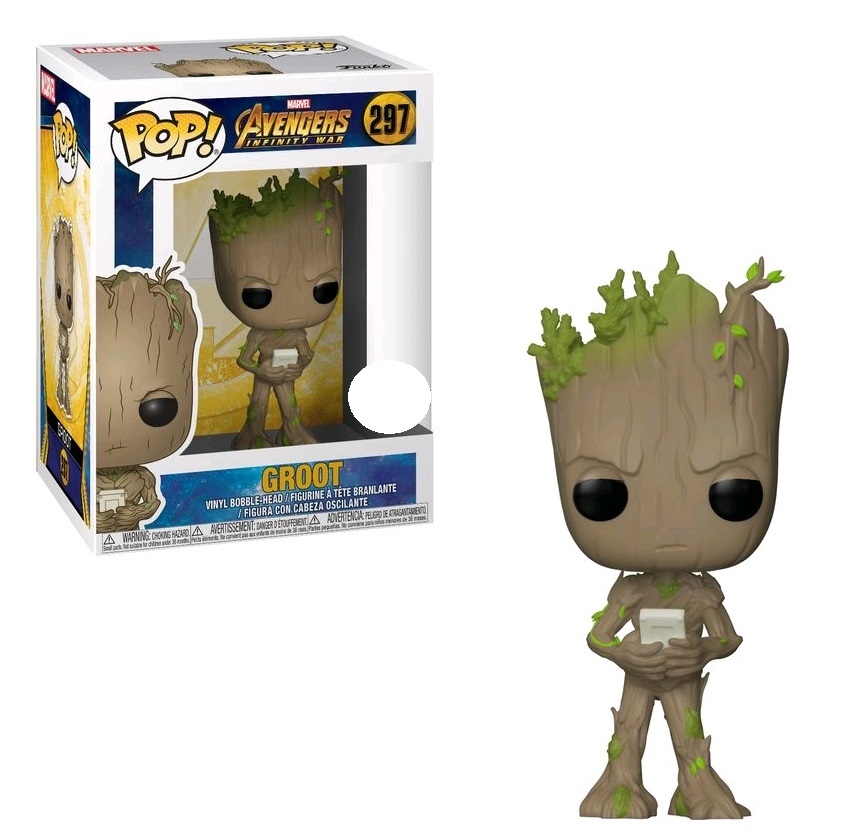 Avengers: Infinity War - Teen Groot (with Game) Pop! Vinyl Figure image
