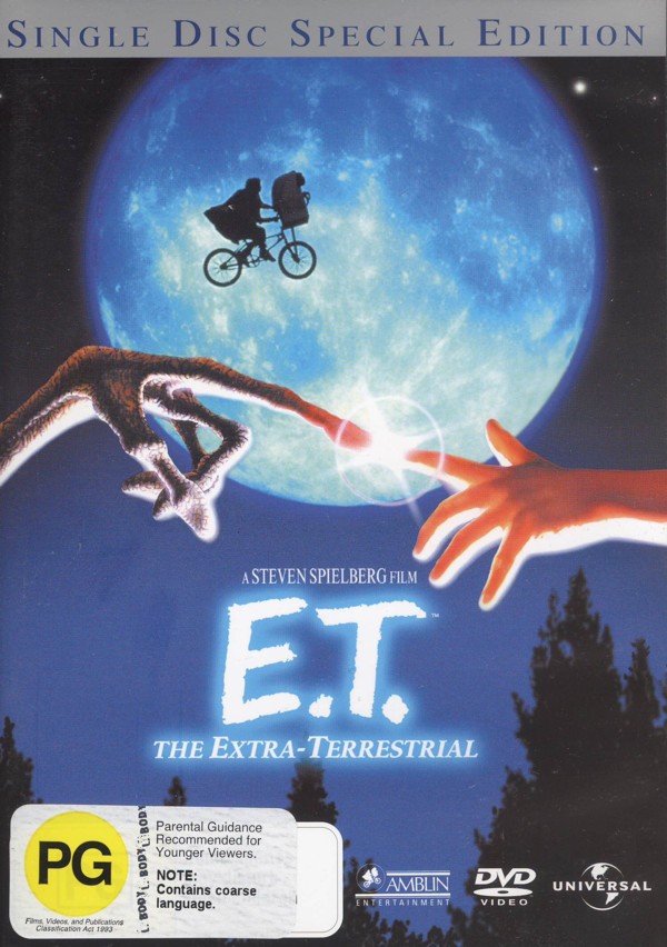 E.T. on DVD image
