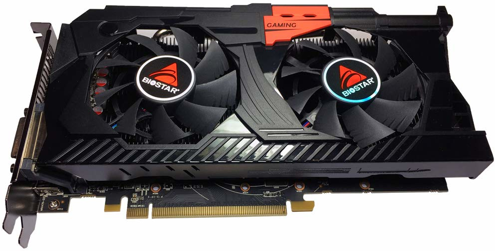 BIOSTAR Radeon RX570 GPU image