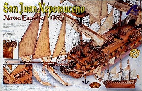 Artesania Latina San Juan Nepomuceno 1:90 Wooden Model Kit