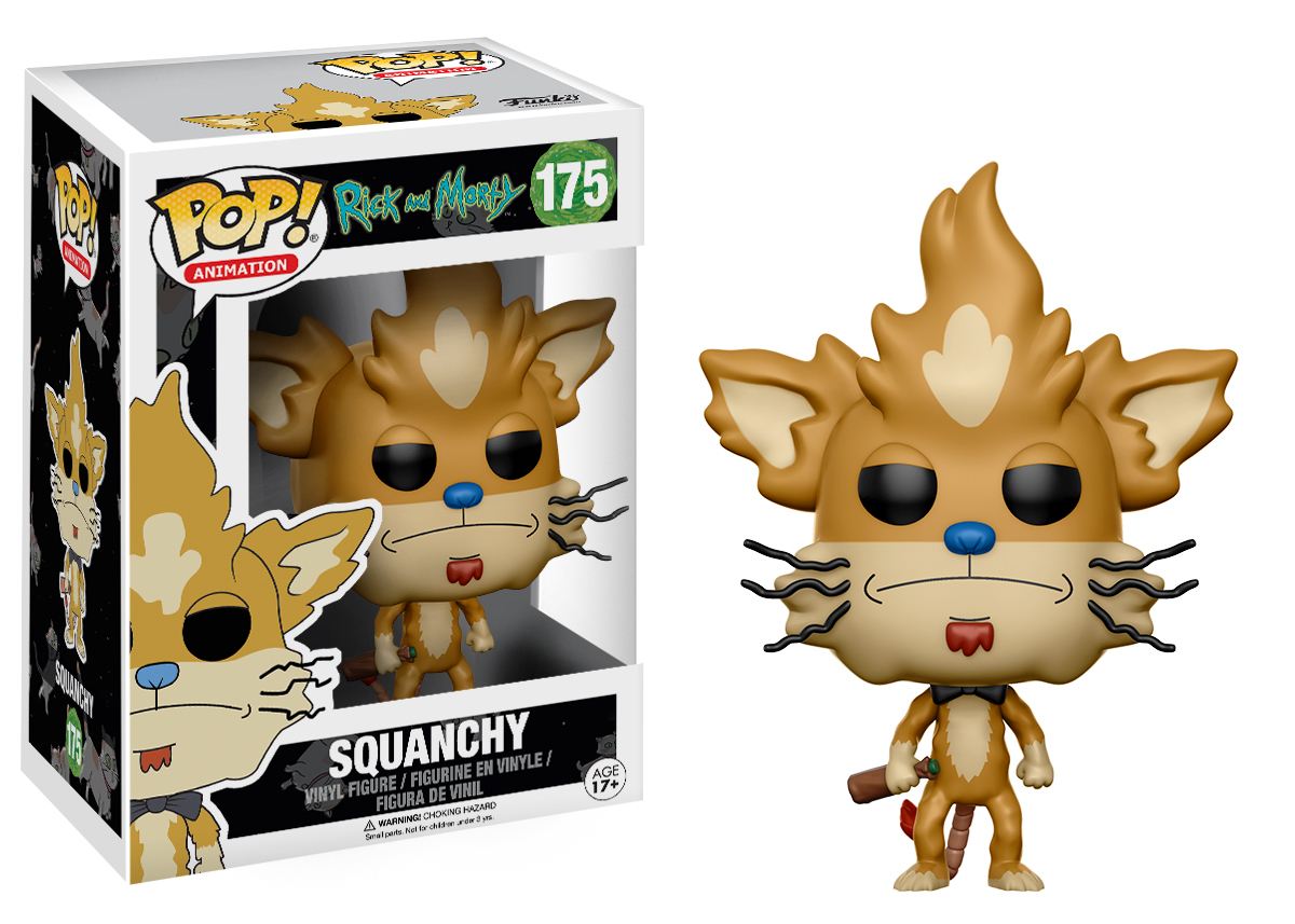 Rick & Morty – Squanchy Pop! Vinyl Figure image