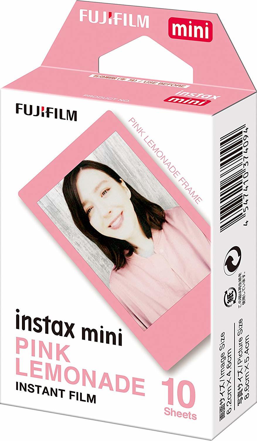 Fujifilm Instax Mini Film 10 Pack - Pink Lemonade image