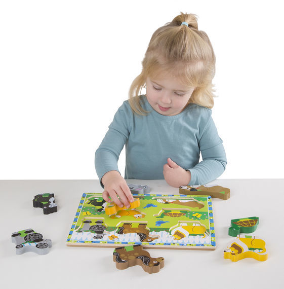 Melissa & Doug: Pets Wooden Chunky Puzzle