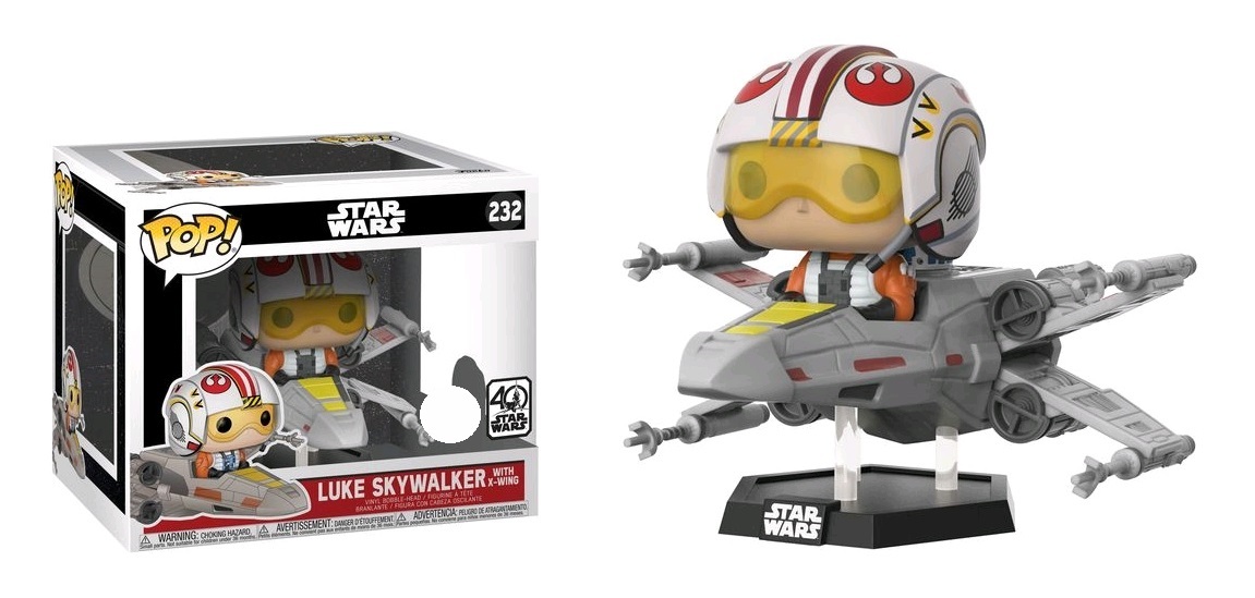 Star Wars - Luke Skywalker & X-Wing Pop! Deluxe Figure