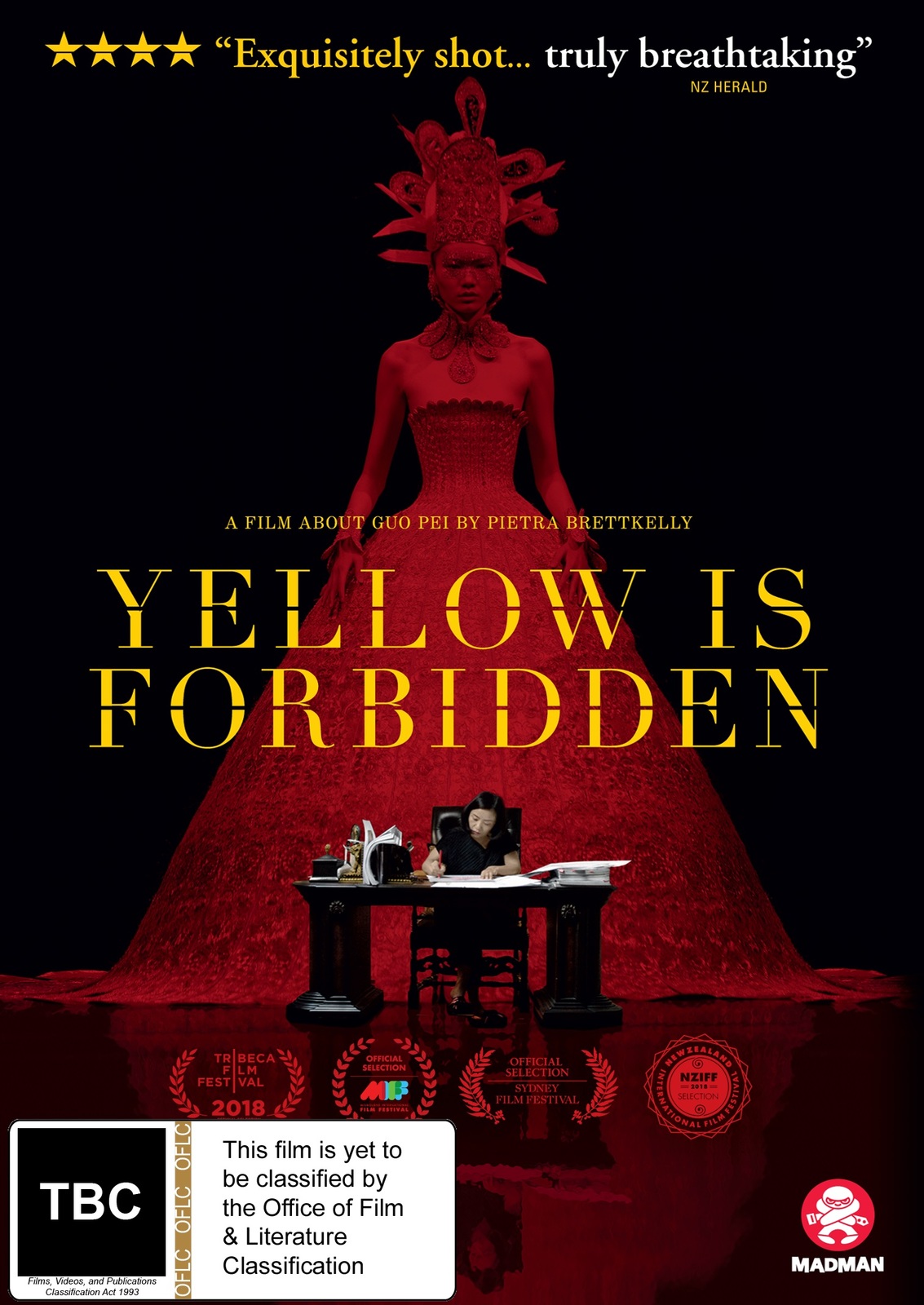 Yellow Is Forbidden on DVD