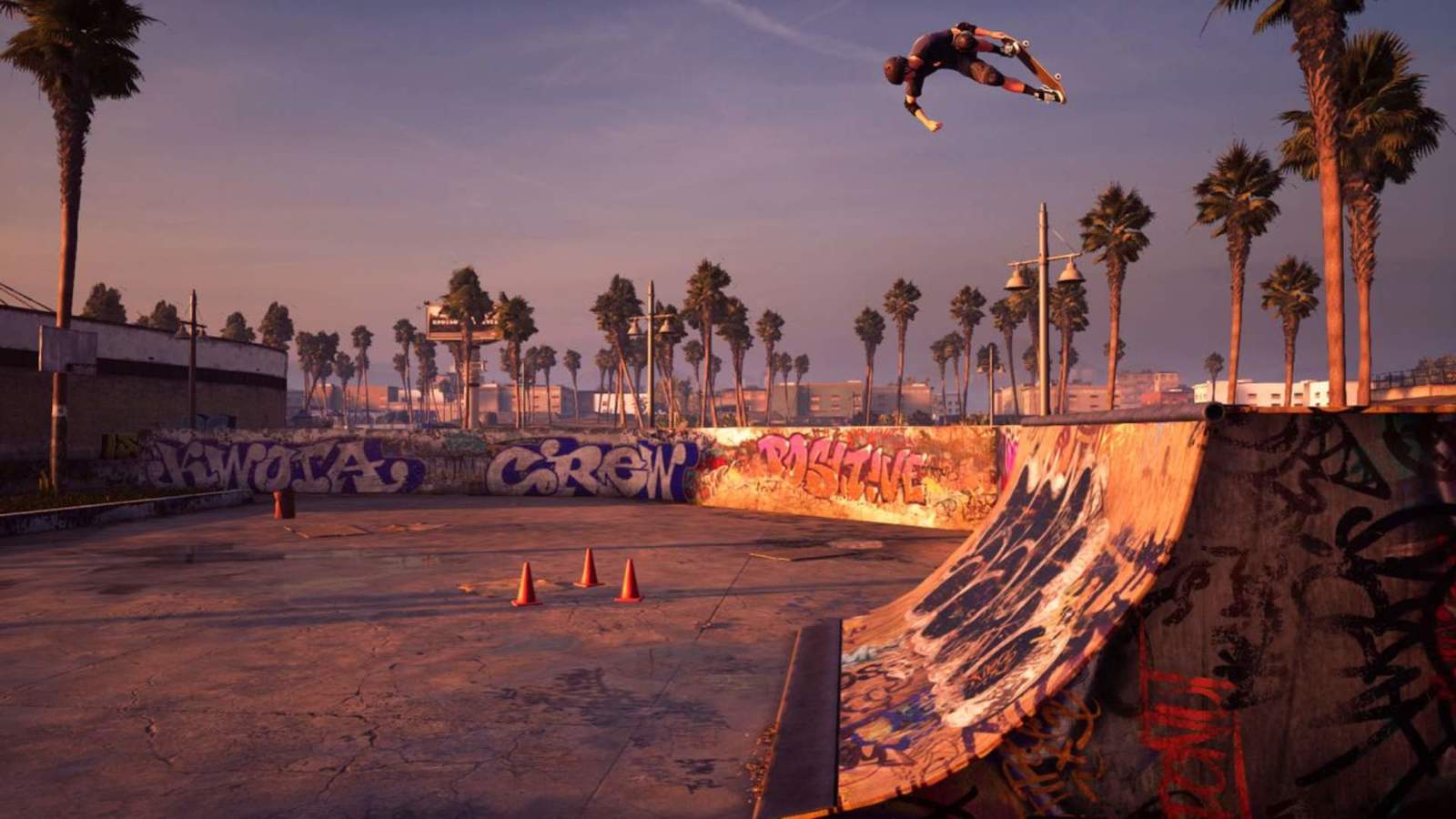 Tony Hawk's Pro Skater 1 & 2 on PS4