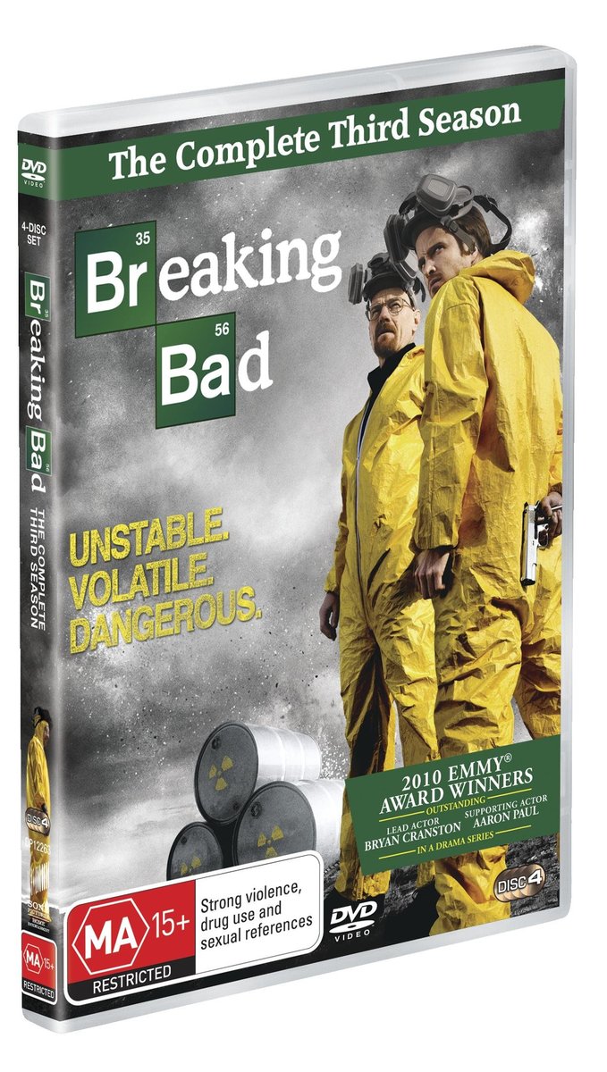Breaking Bad - The Complete Third Season on DVD image