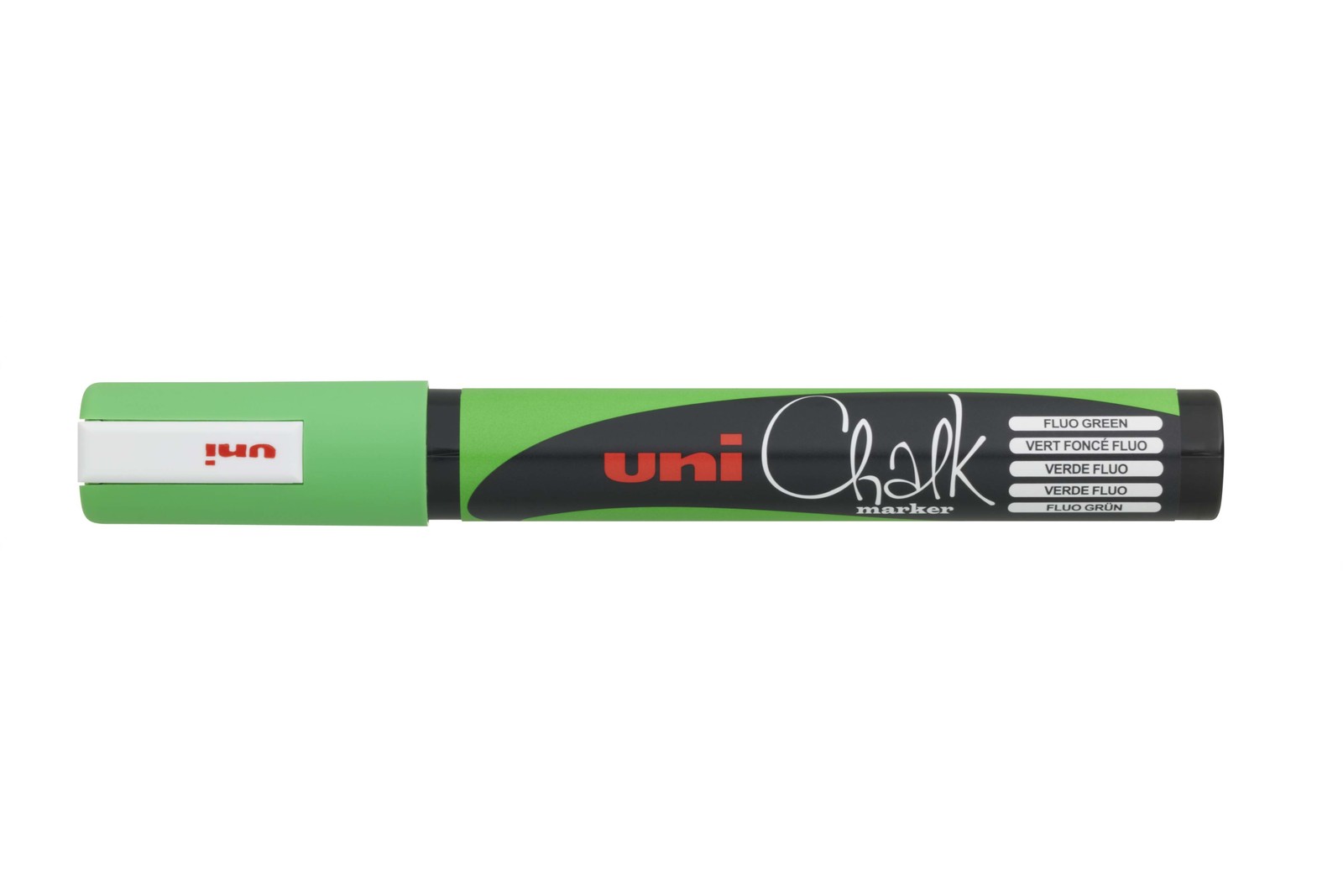 Uni Bullet Tip Chalk Marker - Fluoro Green (5mm)