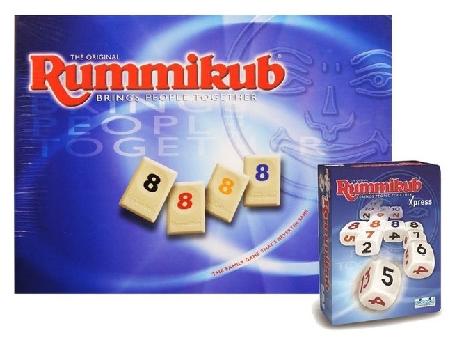 Rummikub Classic Edition - Includes Bonus Rummikub Express Set image