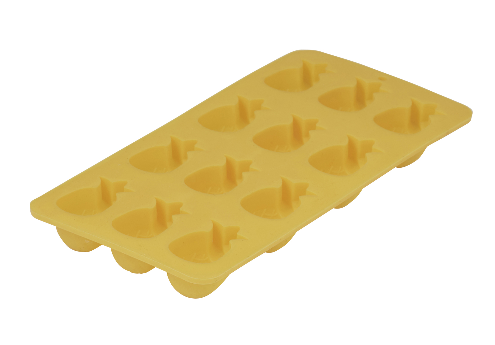 Bouffants & Broken Hearts: Tropical Pineapple Ice Mould (21.5x11x2.3cm/Makes 12 Ice Cubes) image