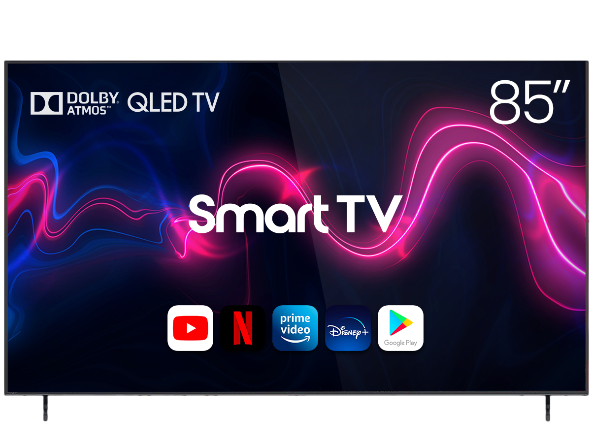 Kogan QLED 85" 4K UHD HDR Smart TV Android TV (Dolby Atmos, XQ9610
