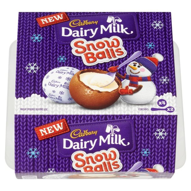 Cadbury Snow Balls (112g) at Mighty Ape NZ