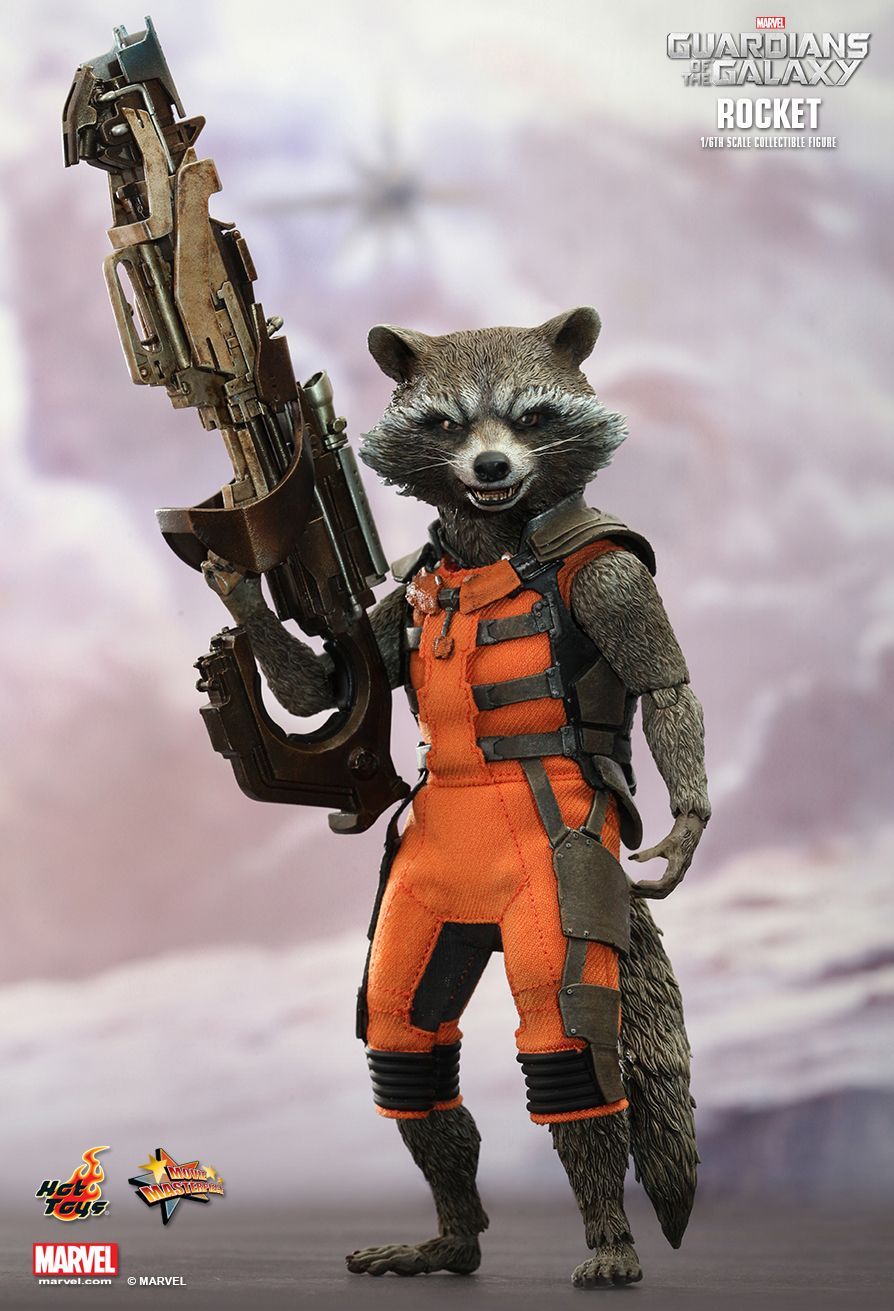 Guardians of the Galaxy Rocket Raccoon 1/6 Action Figure