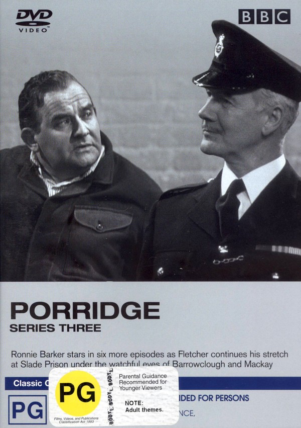 Porridge - Series 3 on DVD