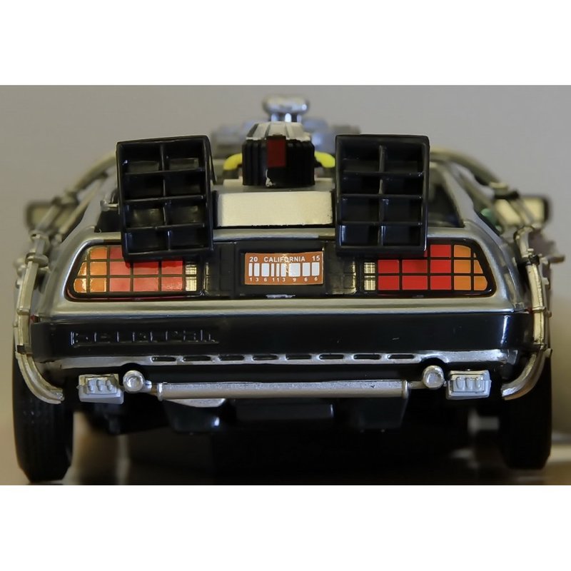 Back To The Future Trilogy: DeLorean Time Machine Die-Cast Vehicle 3 Pack image