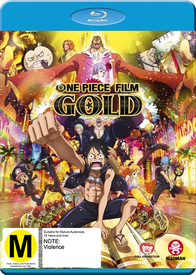 One Piece Film: Gold - Limited Edition on Blu-ray