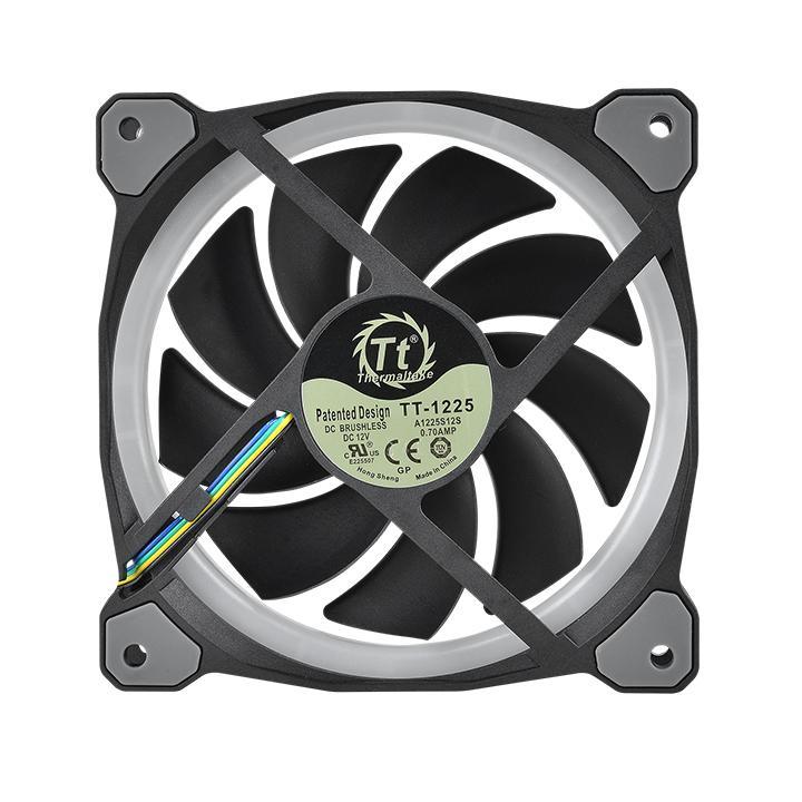 120mm Thermaltake: Riing Plus Radiator Fan - RGB TT Premium Edition (5 Pack) image