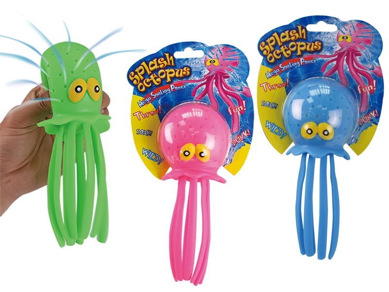 Splash Octopus - (Assorted Colours)