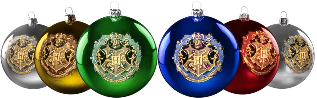 Harry Potter: House Crest Bauble Set image