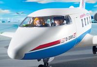 playmobil city airport passenger plane